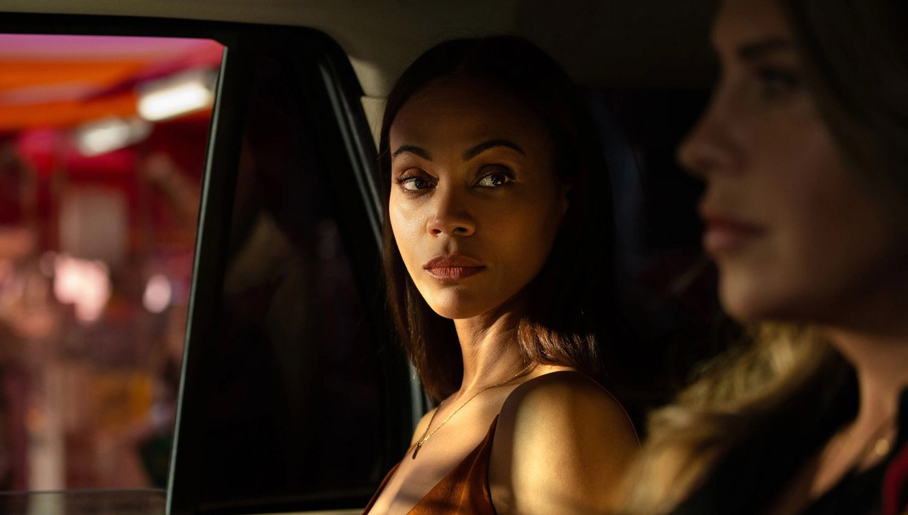 Zoe Saldaña, lauréate de l’Oscar du meilleur second rôle féminin pour son intérprétation dans « Emilia Pérez » de Jacques Audiard (c) Saint-Laurent Productions