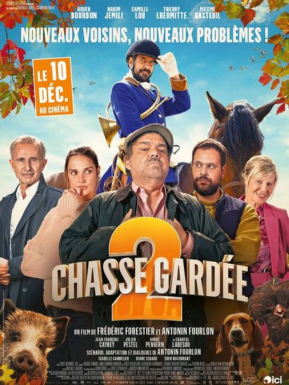 Affiche de Chasse gardée 2 réalisé par Antonin Fourlon, Frédéric Forestier