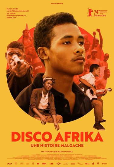 Affiche de Disco Afrika : une histoire malgache réalisé par Luck Razanajaona