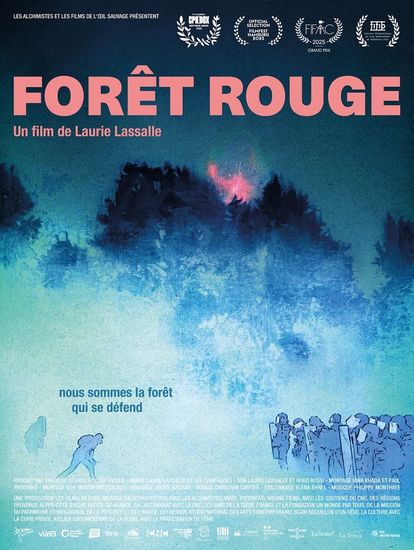 Affiche de Forêt Rouge réalisé par Laurie Lassalle