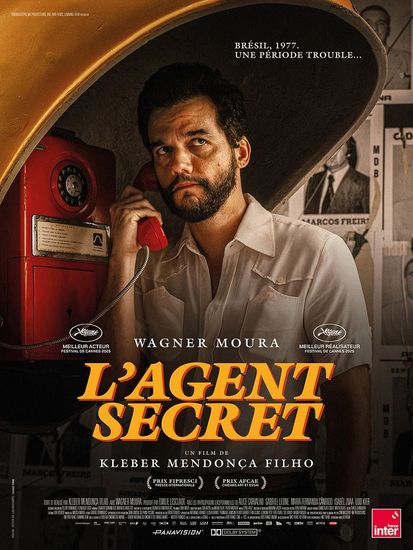Affiche de L'Agent secret réalisé par Kleber Mendonça Filho