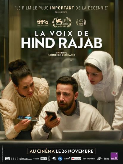 Affiche de « La Voix de Hind Rajab »