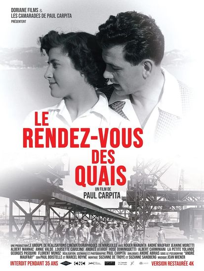 Affiche de Le Rendez-vous des quais (Reprise) réalisé par Paul Carpita