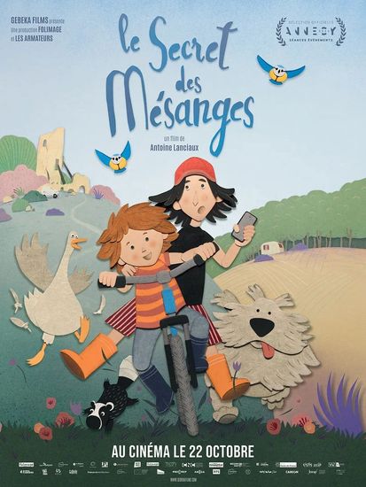 Affiche de Le Secret des mésanges réalisé par Antoine Lanciaux