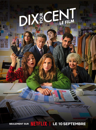 Affiche de « DIX POUR CENT, LE FILM »