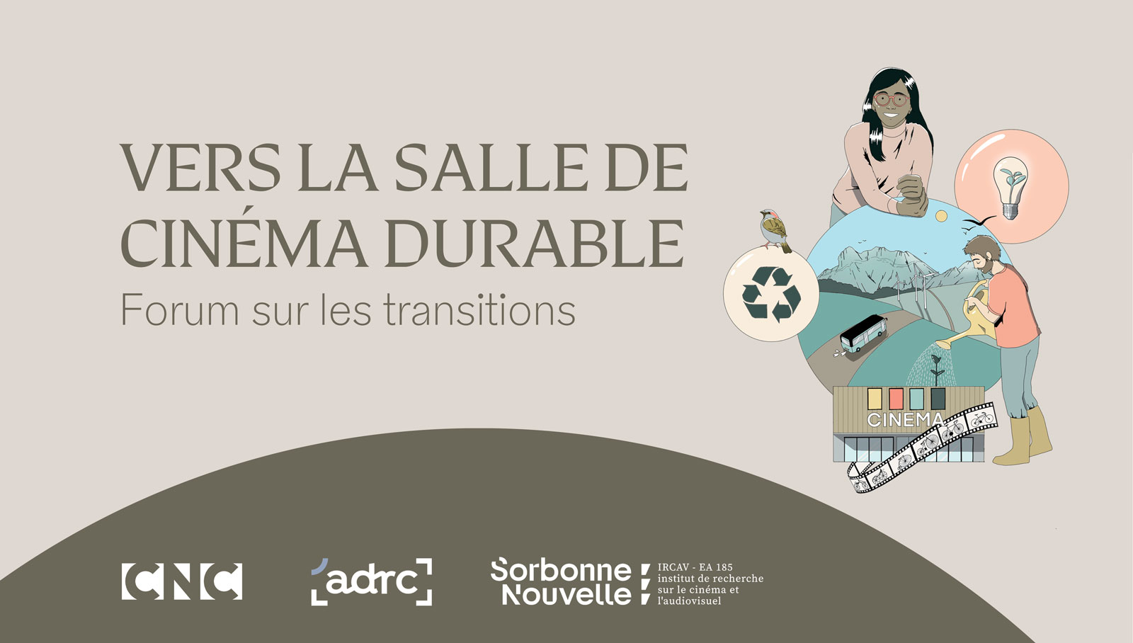 Forum sur les transitions - Vers la salle de cinéma durable