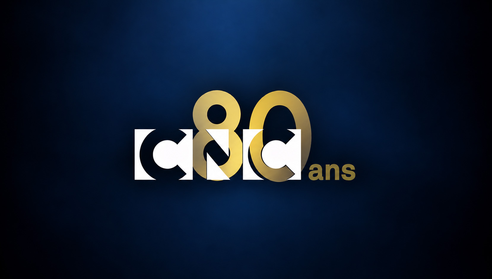 Logo 80 CNC - Bleu foncé