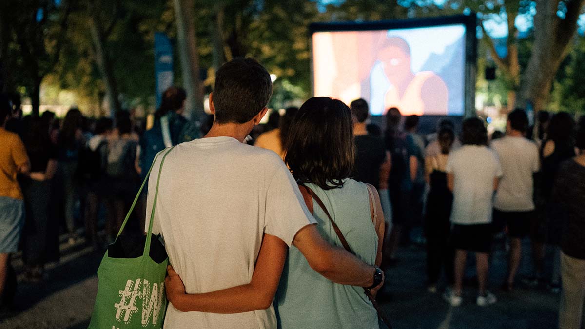 Cinéma en plein air à Grenoble