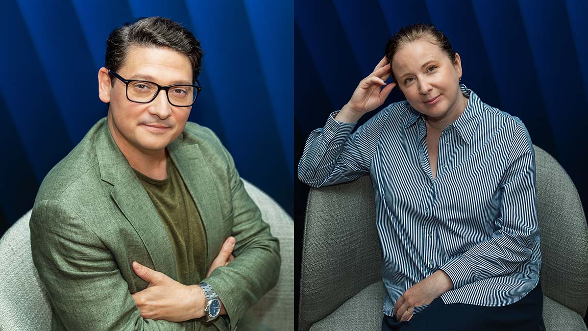 Mickaël Marin et Peggy Zejgman-Lecarme ©ANNECY FESTIVAL/F. MURAROTTO