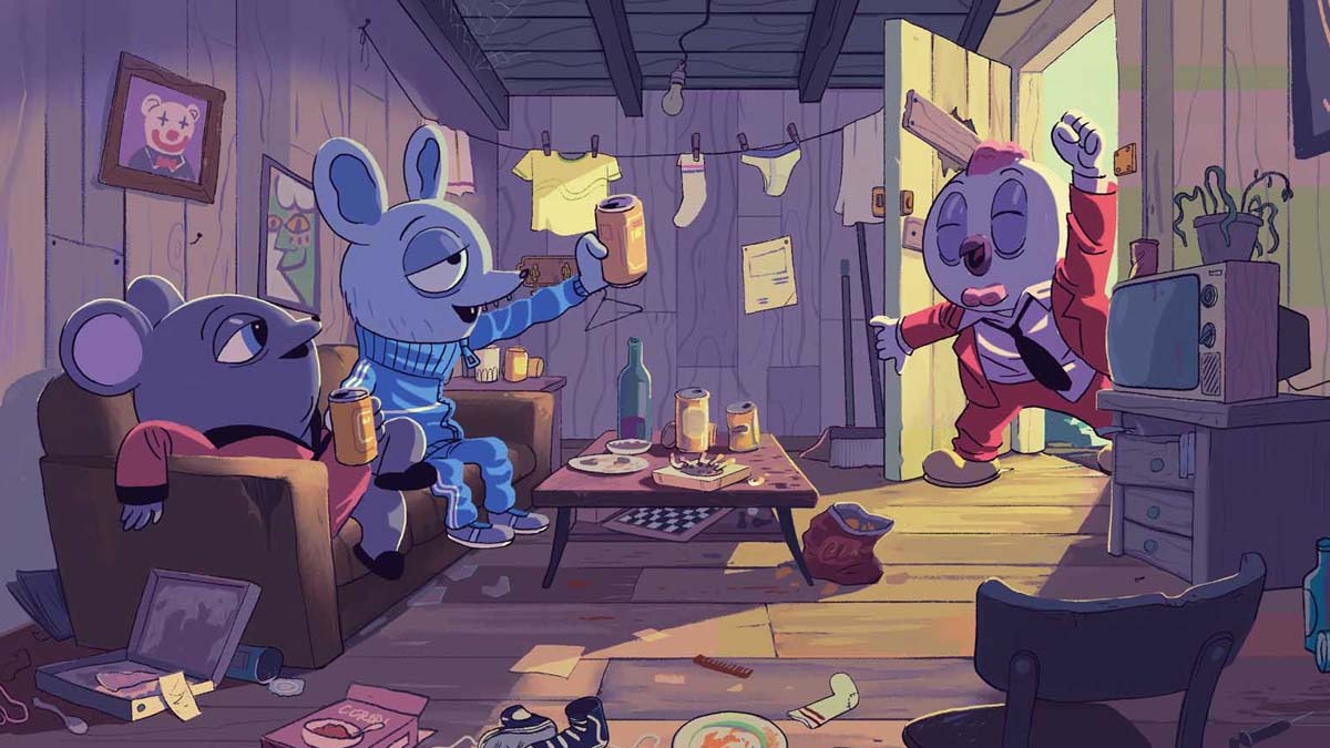 « Decorado » réalisé par Alberto Vázquez