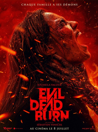 Affiche de « EVIL DEAD BURN »