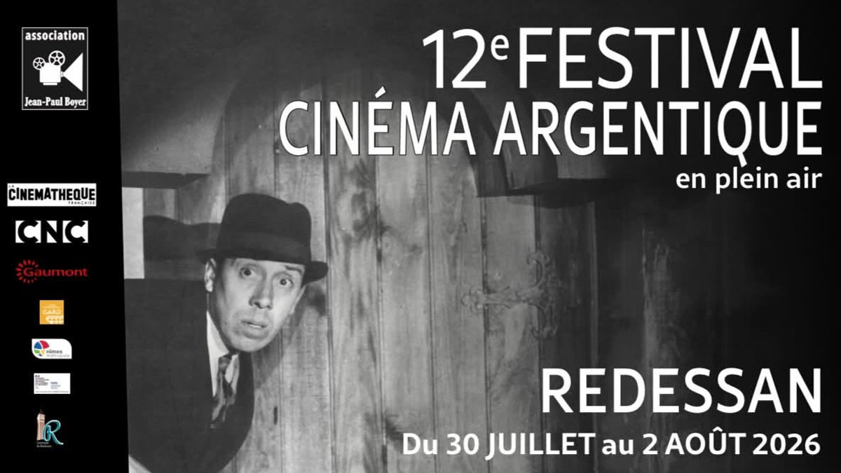 Affiche du 12ᵉ Festival de Cinéma Argentique