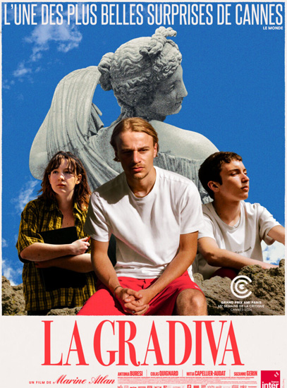 Affiche de « LA GRADIVA »