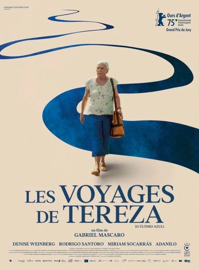 Affiche de Les Voyages de Tereza réalisé par Gabriel Mascaro