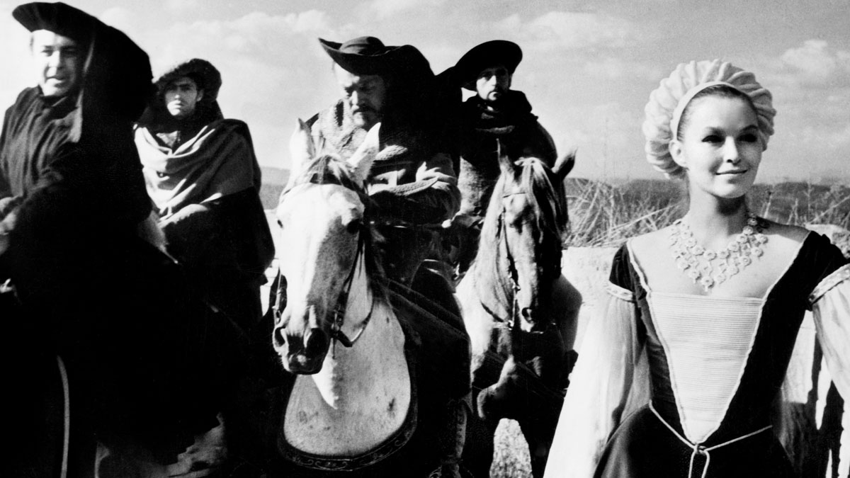 Marina Vlady dans « Falstaff » réalisé par Orson Welles