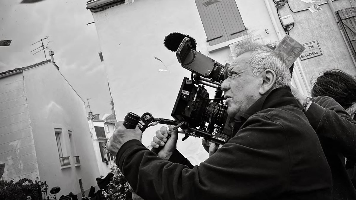 Tony Gatlif sur le tournage de « Ange » (2025)