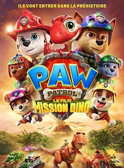 Affiche de « LA PAT' PATROUILLE : LE FILM MISSION DINO »