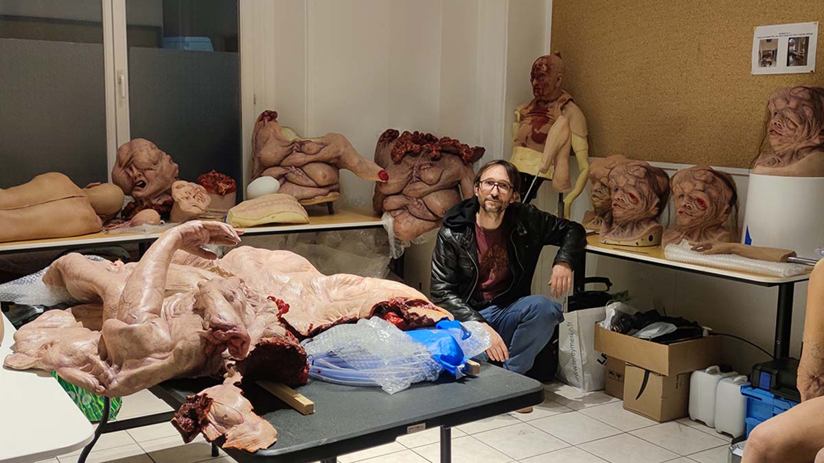 Pierre-Olivier Persin dans son studio POP FX