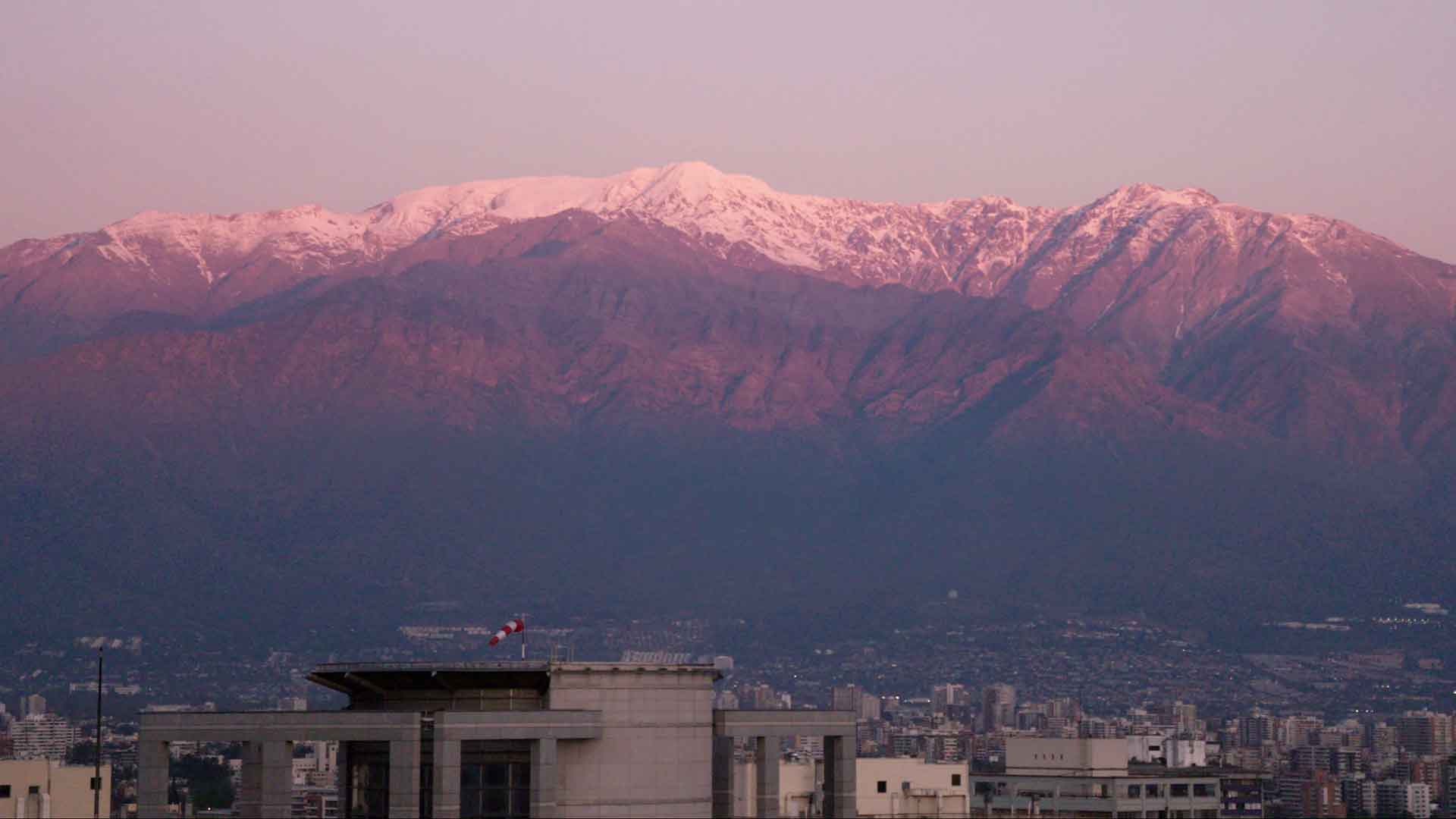 Photo de la cordillère des Andes