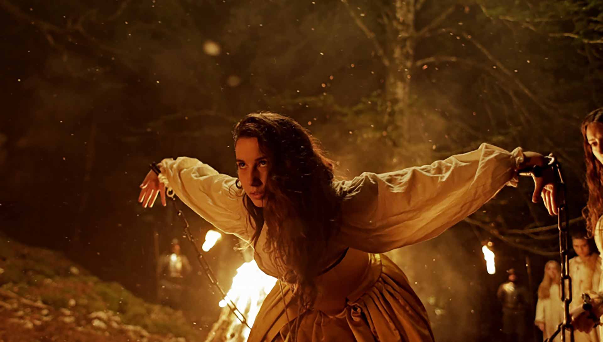 Femme sur un bûcher. Extrait du film 