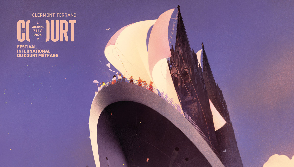 Affiche du 48e Festival international du court métrage de Clermont-Ferrand