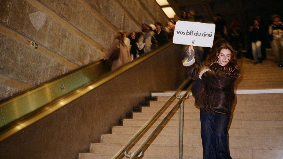Caroline Sabuco en route vers une séance