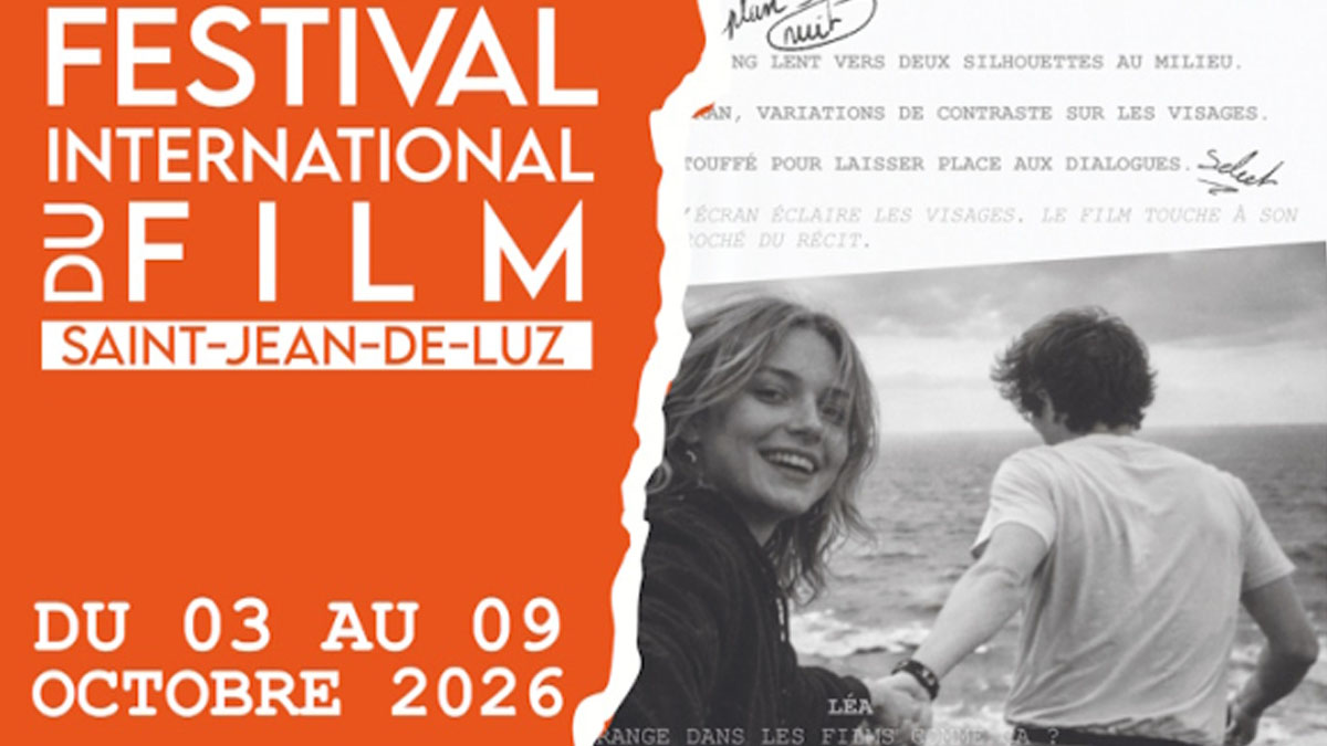 L'affiche du Festival International du Film de Saint-Jean-de-Luz 2026