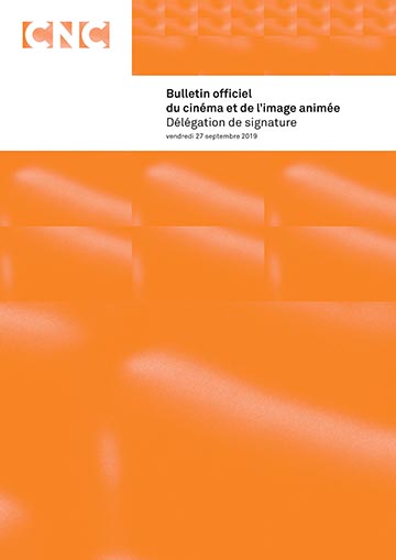 Bulletin officiel délégation de signature vendredi 27 septembre 2019 couv