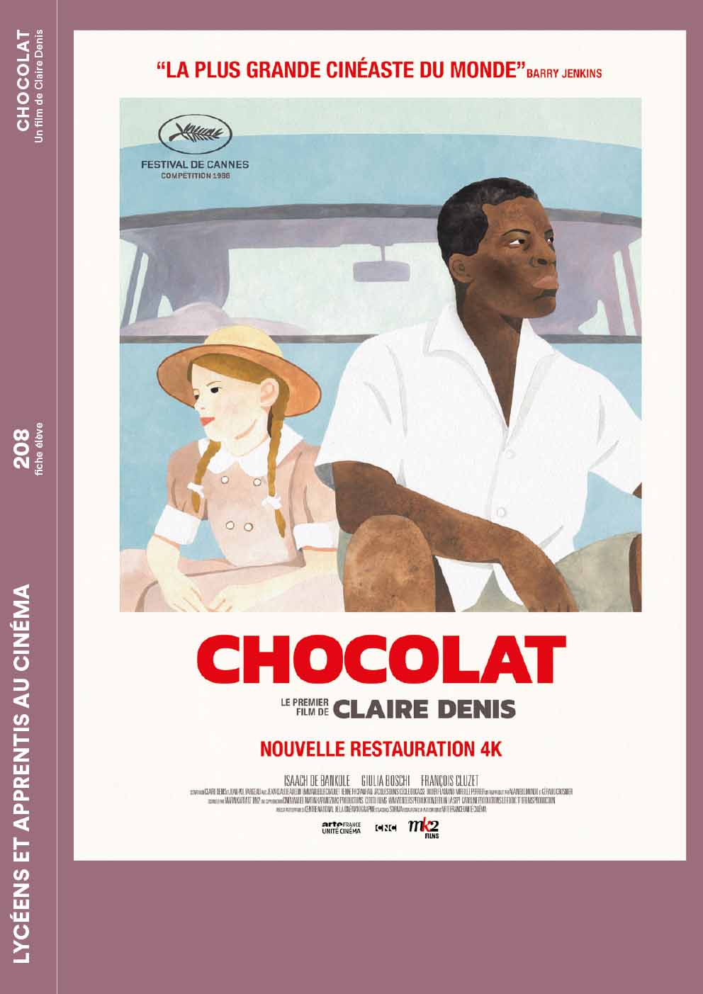  Couverture de la fiche élève du film Chocolat de Claire Denis