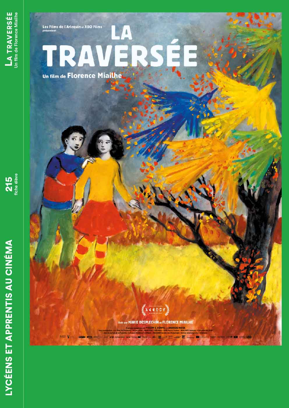  Couverture de la fiche élève du film La Traversée de Florence Miailhe