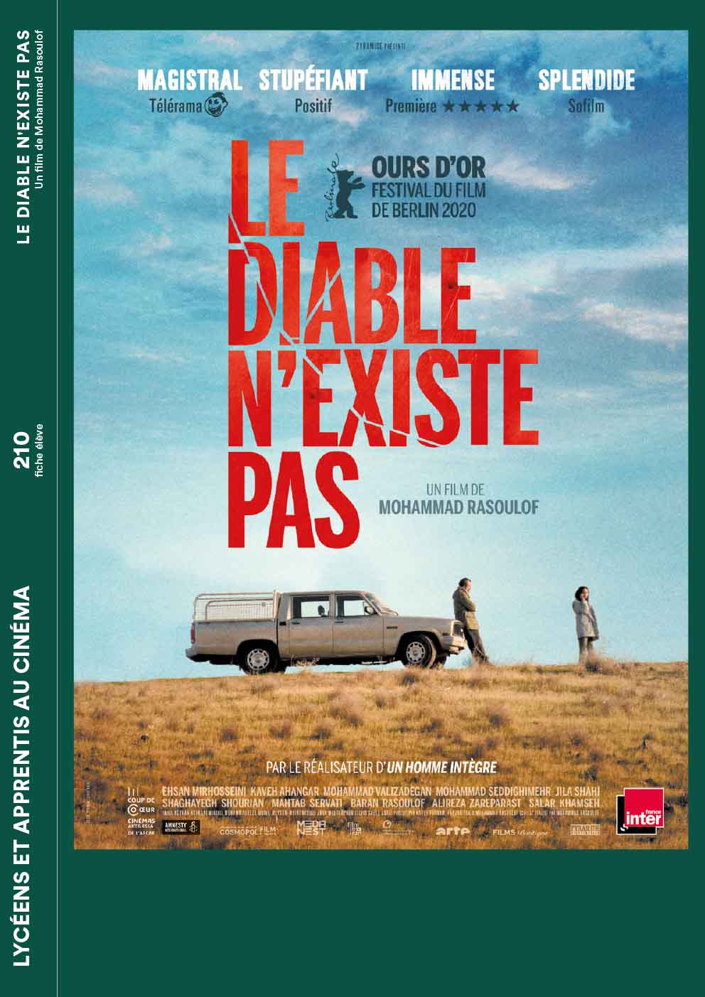 Couverture de la fiche élève du film Le diable n'existe pas de Mohammad Rasoulof