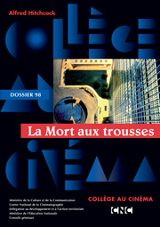 Affiche De Cinéma – La Mort Aux Trousses D'Hitchcock – 69x102 Cm – Neuve