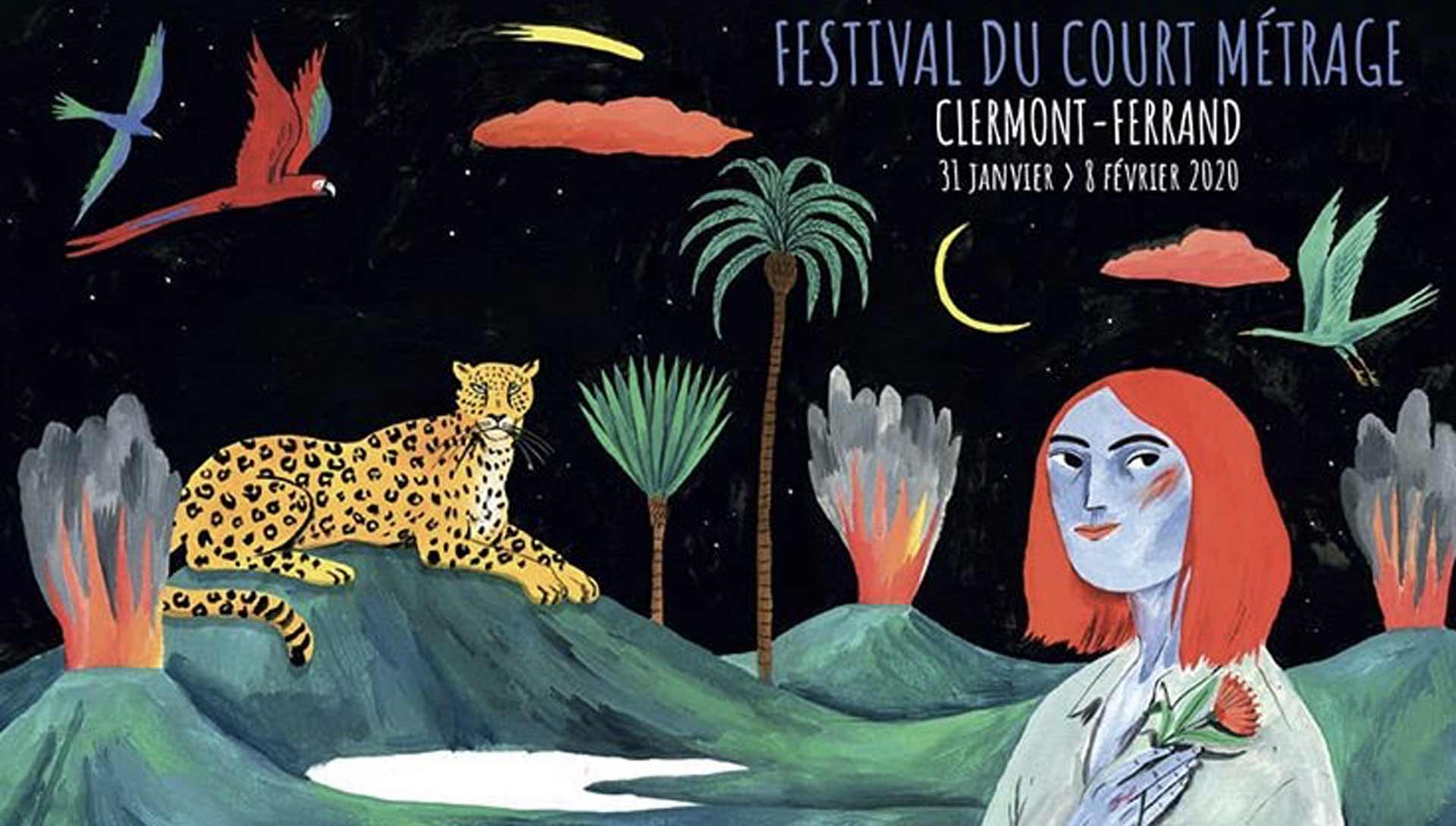 Affiche Festival du court métrage de Clermont-Ferrand 2020