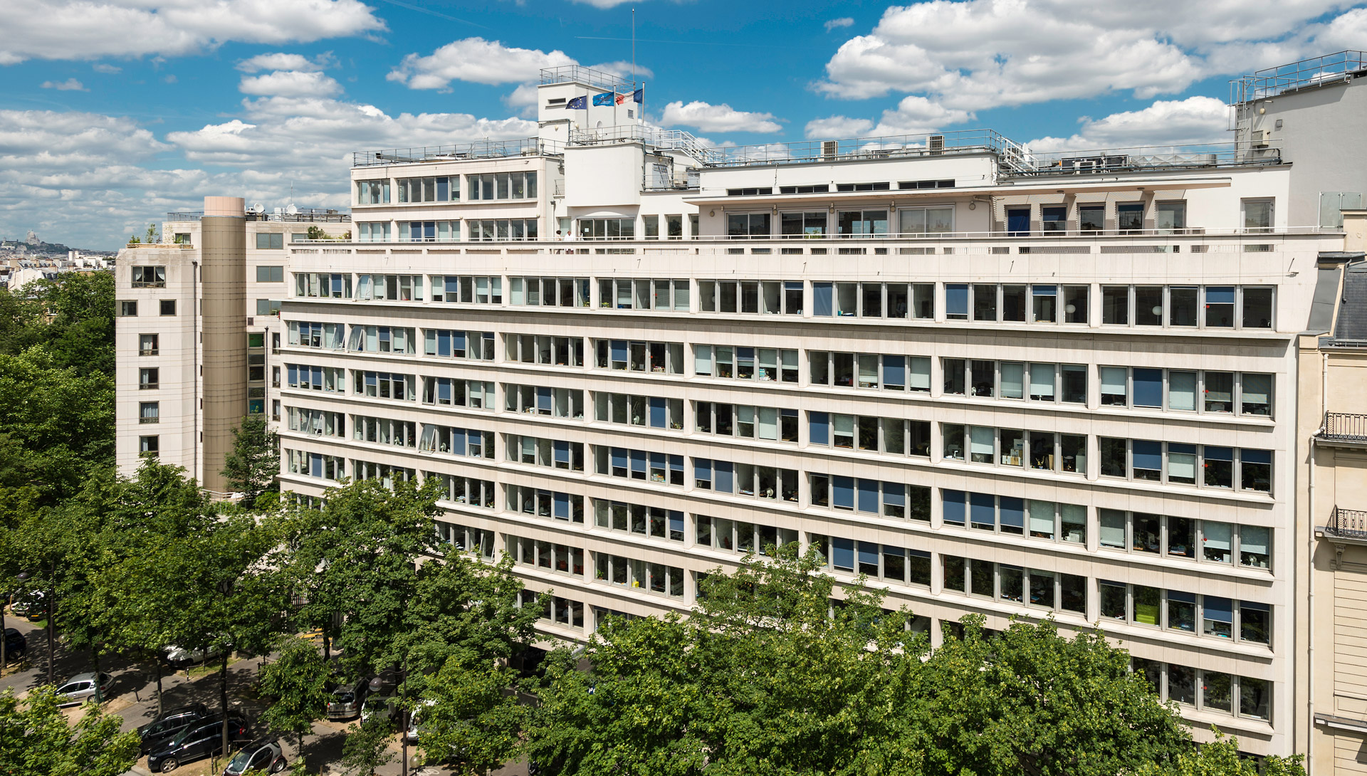 Bâtiment CNC - boulevard Raspail