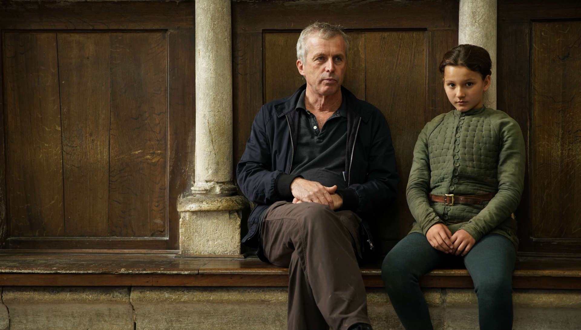 Bruno Dumont sur le tournage de Jeanne