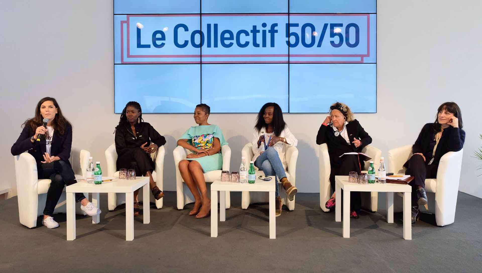 Table ronde du Collectif 50/50 pour 2020 sur la plage du CNC le 17 mai 2019