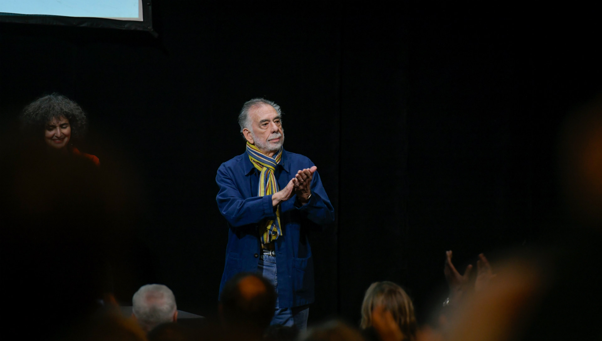 Francis Ford Coppola, lors de sa master class au Festival Lumière 2019