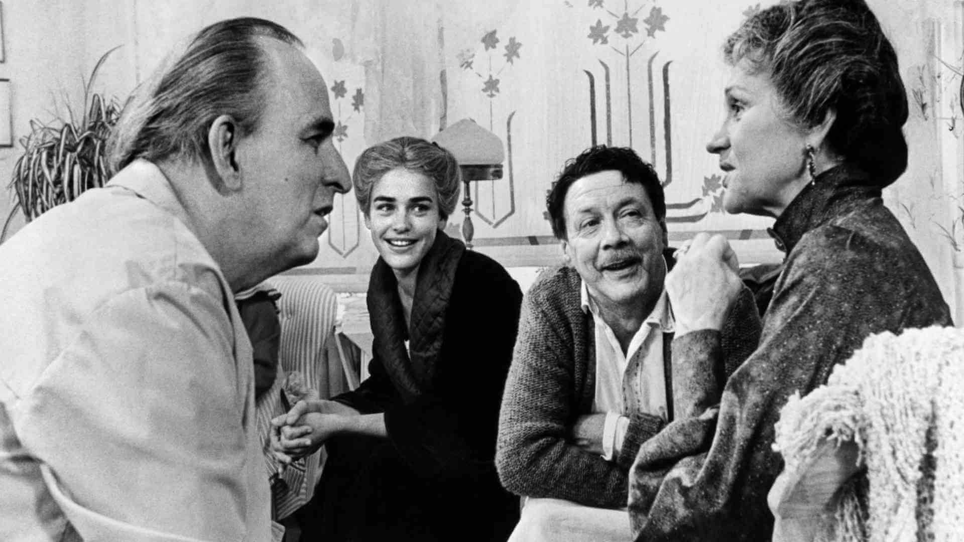 Ingmar Bergman sur le tournage de Fanny et Alexandre