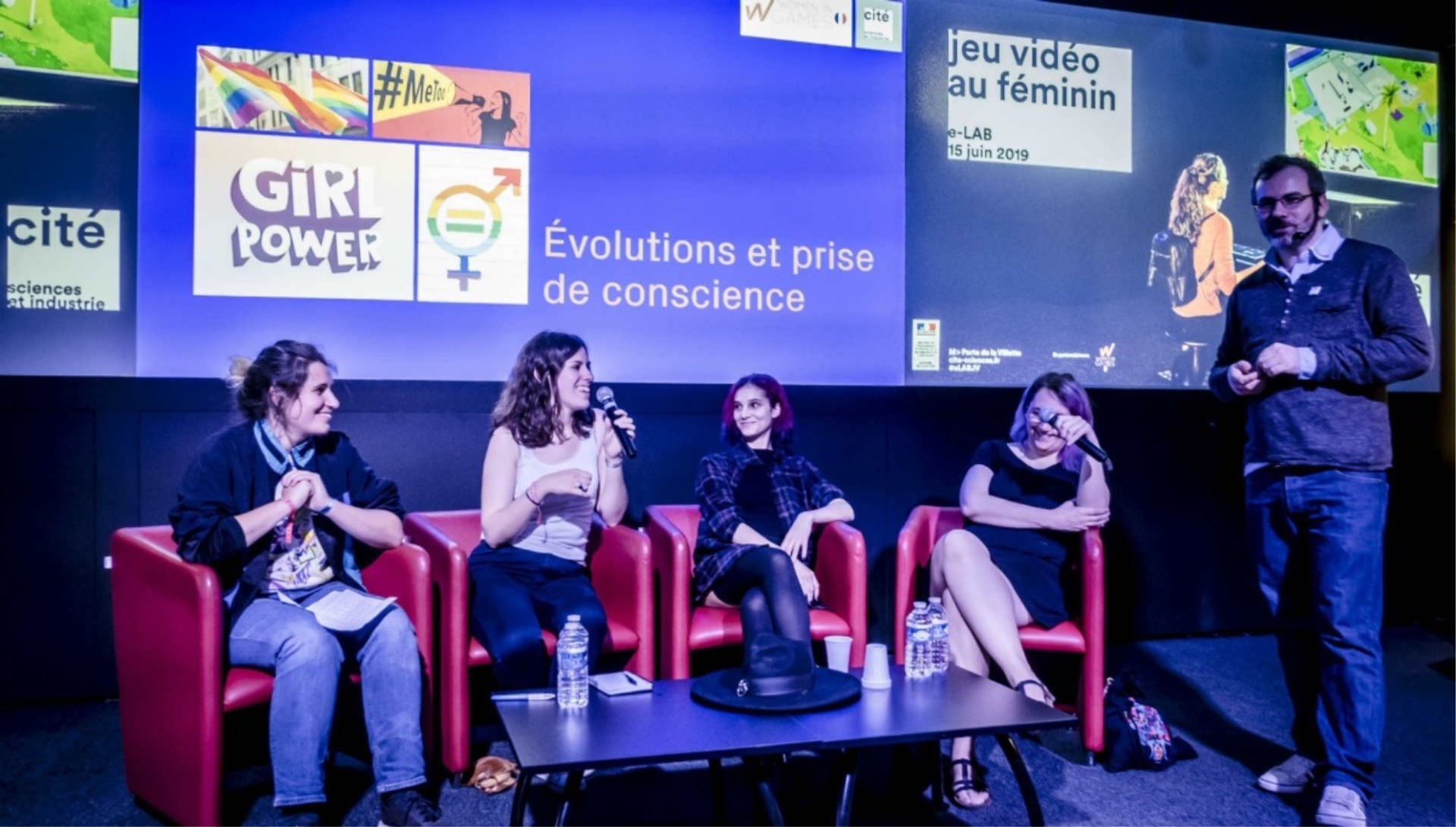 Conférence jeu vidéo au féminin à La Villette 