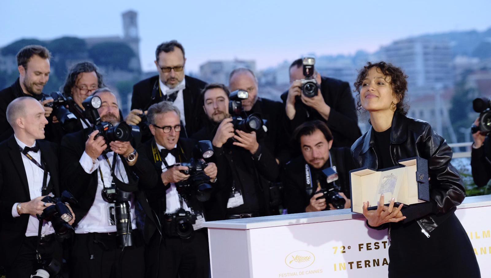 Mati Diop, lauréate du Grand Prix du 72e Festival de Cannes