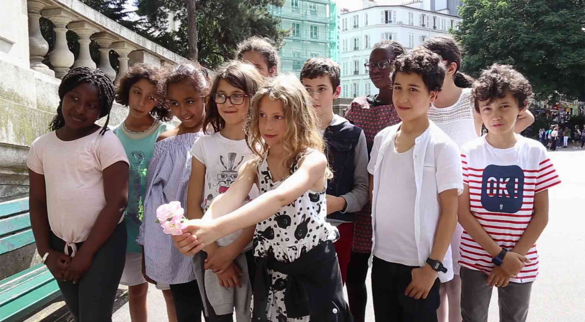 Une classe de rêve, court métrage réalisé par les élèves de CM2 de l'école élémentaire Julien Lacroix, Paris 20e