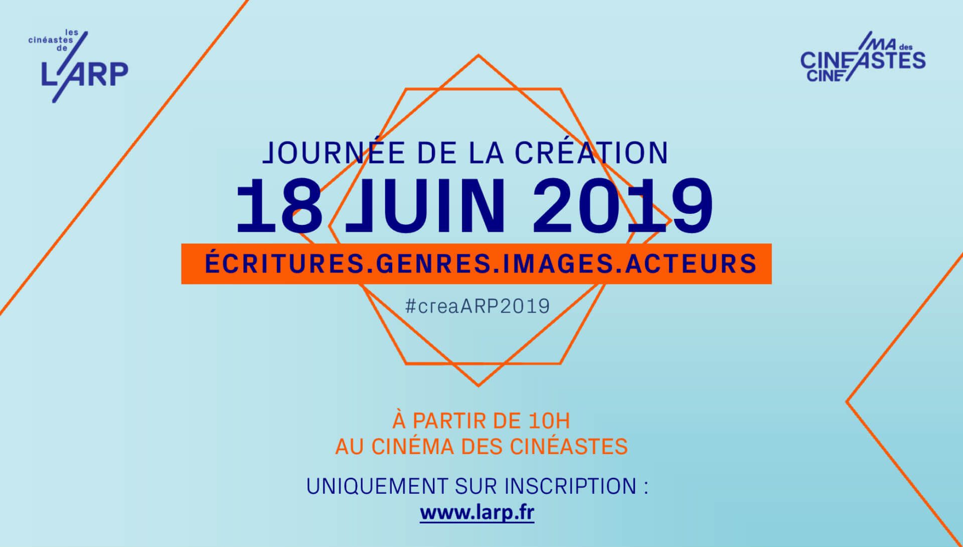 Affiche de la Journée de la Création 2019