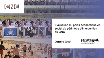 Evaluation du poids économique et social du périmètre d'intervention du CNC couv