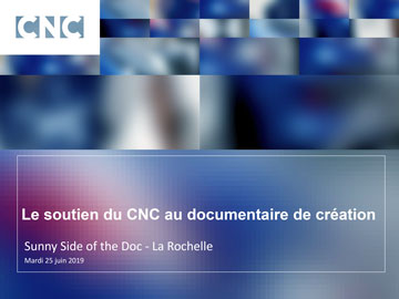 Présentation CNC au Sunny side of the Doc