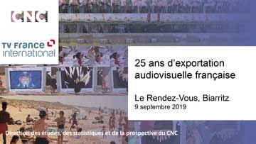 Visuel Présentation 25 ans d’exportation audiovisuelle française