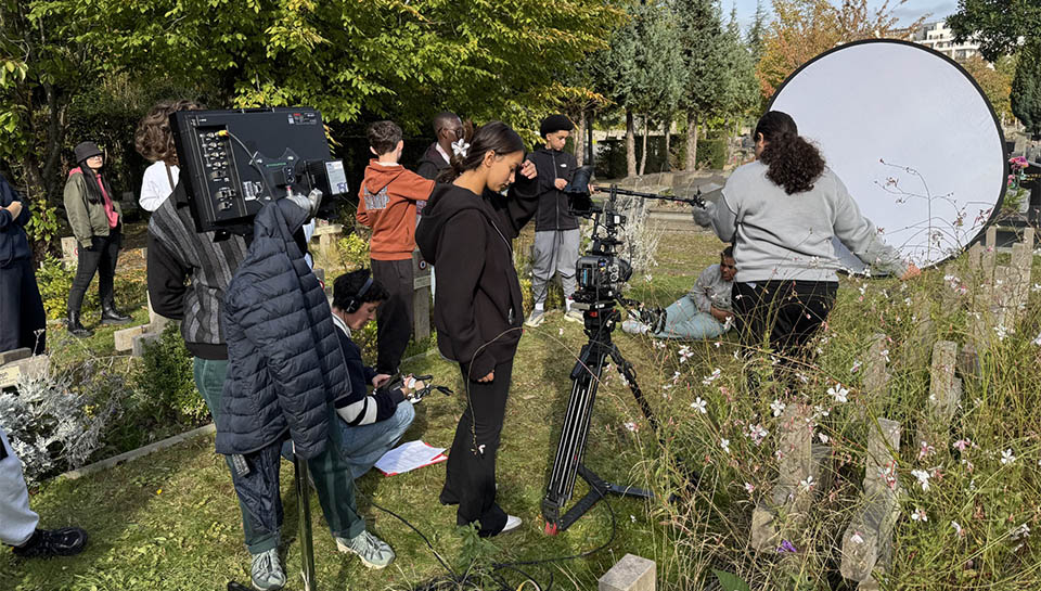 Medaillon tournage
