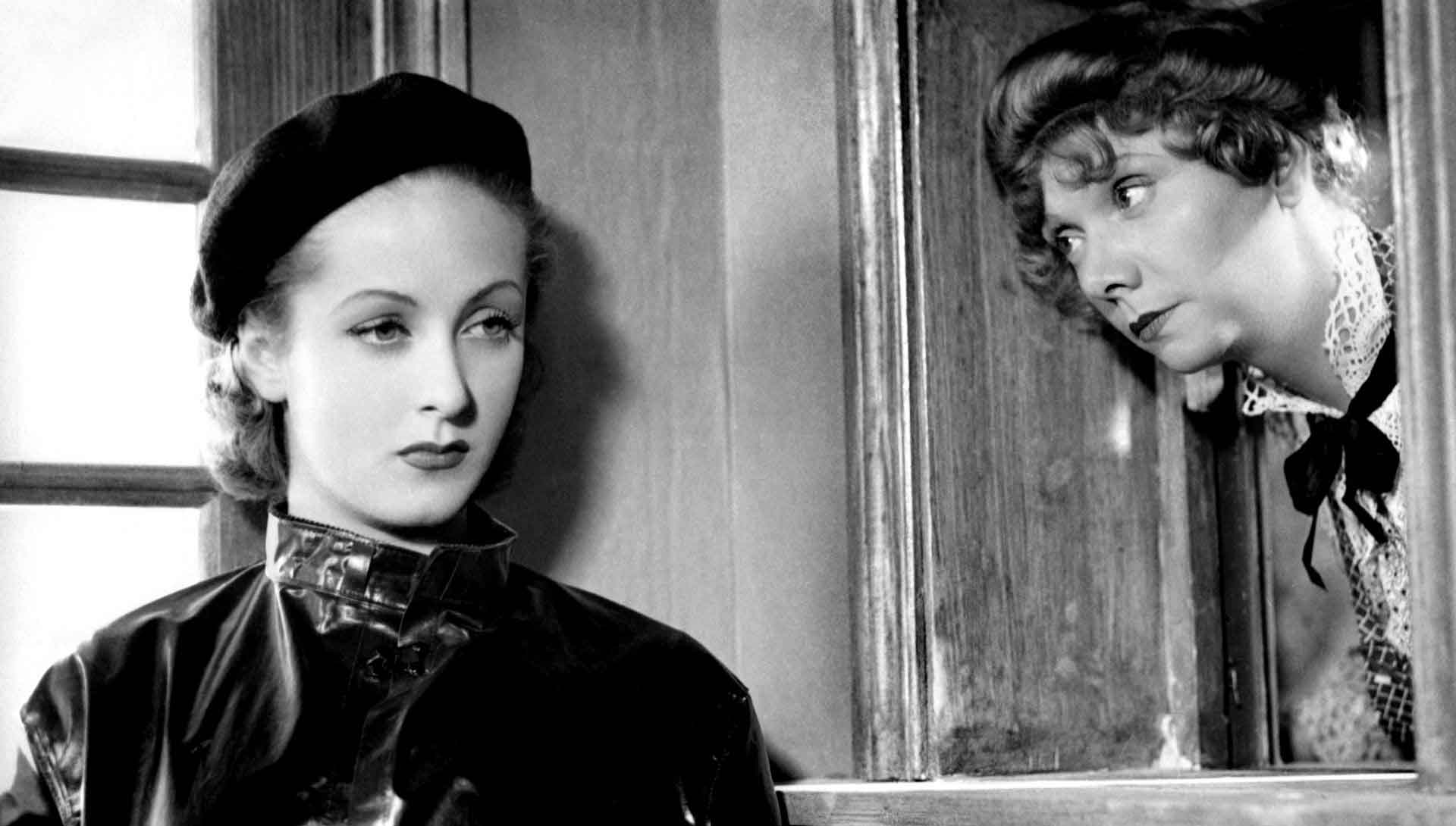 Dannielle Darrieux et Thérèse Dorny dans Abus de confiance d'Henri Decoin (1937)