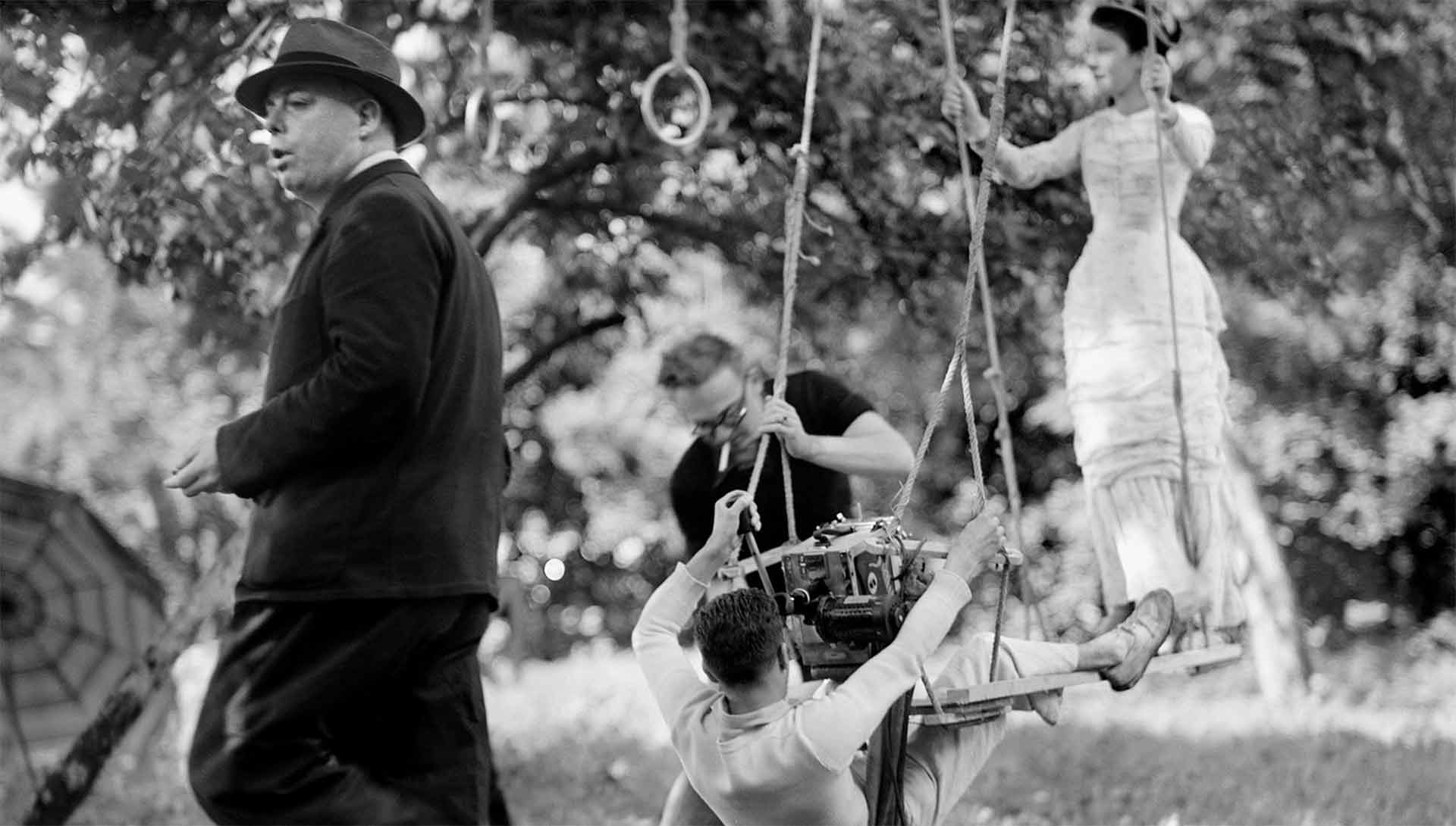 Eli Lotar sur le tournage de Partie de campagne