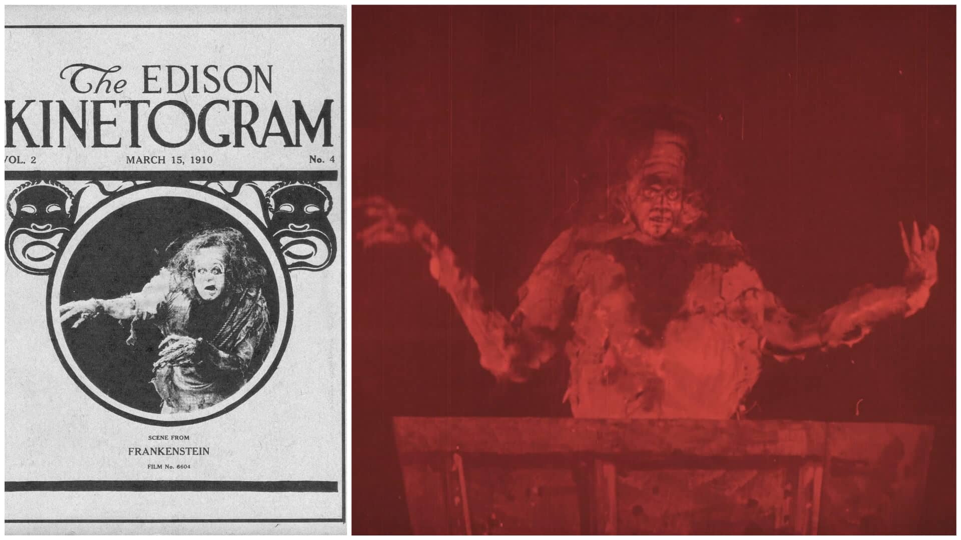Frankenstein, 1910, en version restaurée
