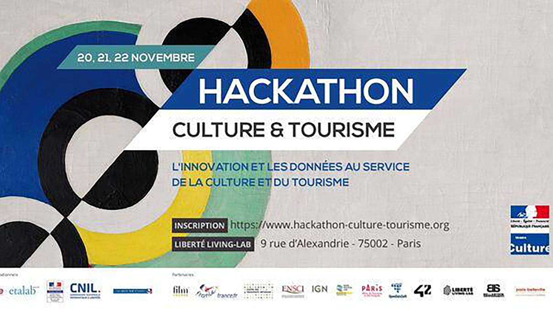 Hackathon Culture et tourisme 